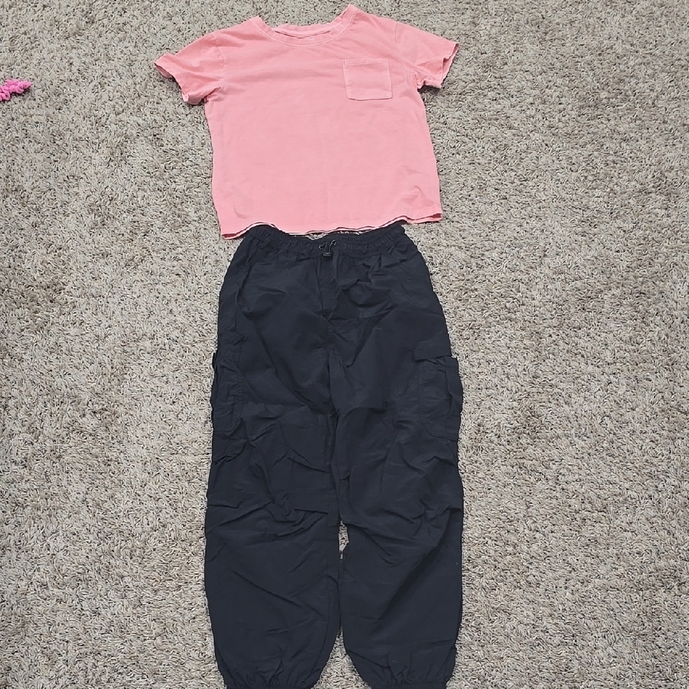 Kids Pink and Black Outfit